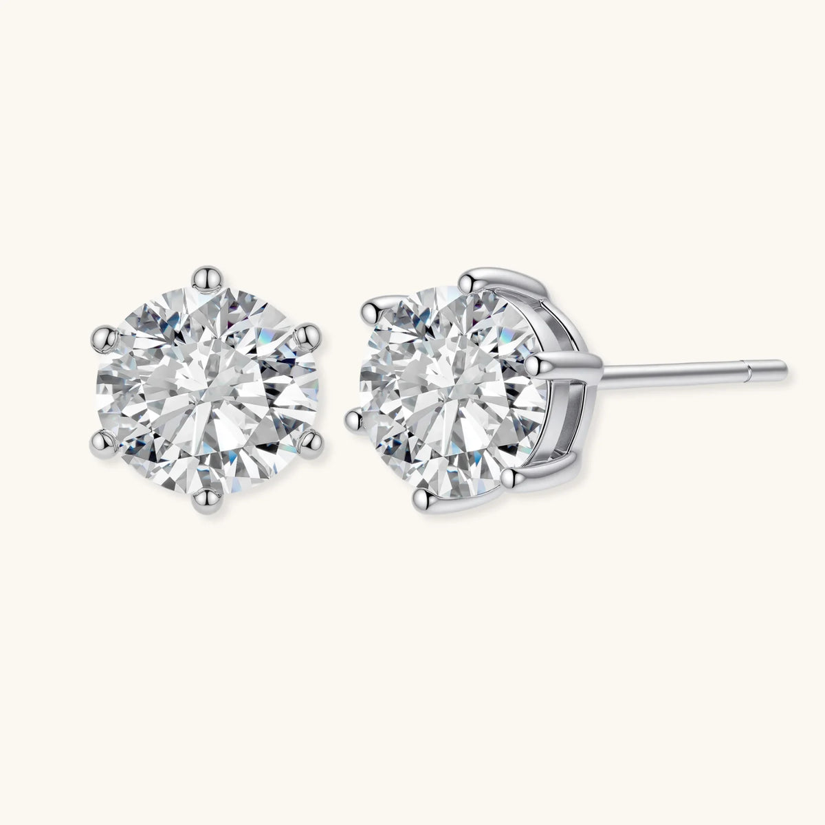 Éclat Pur – 1 ct VVS1 Moissanite Örhängen