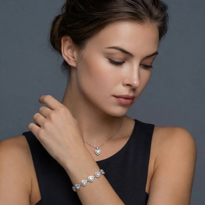 L'Amour Éternel – 2.5 ct VVS1 Moissanite Set