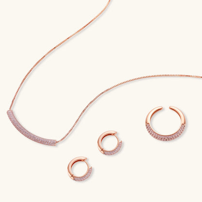 Pink Pavé Set