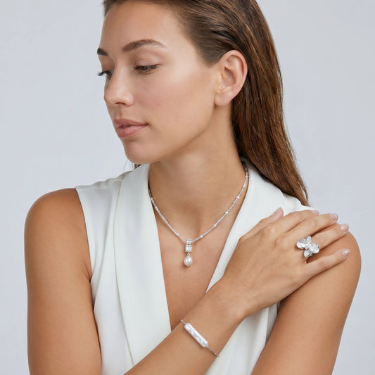 Perla Lumière - 925 Halsband