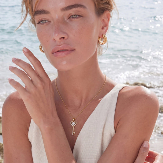 Nyckel till hjärtat – 14K Halsband